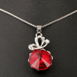 Women's Fancy Locket Set - Red, Women, Chains & Lockets, Chase Value, Chase Value