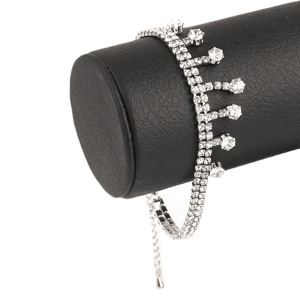 Women's Fancy Bracelet - Silver - test-store-for-chase-value