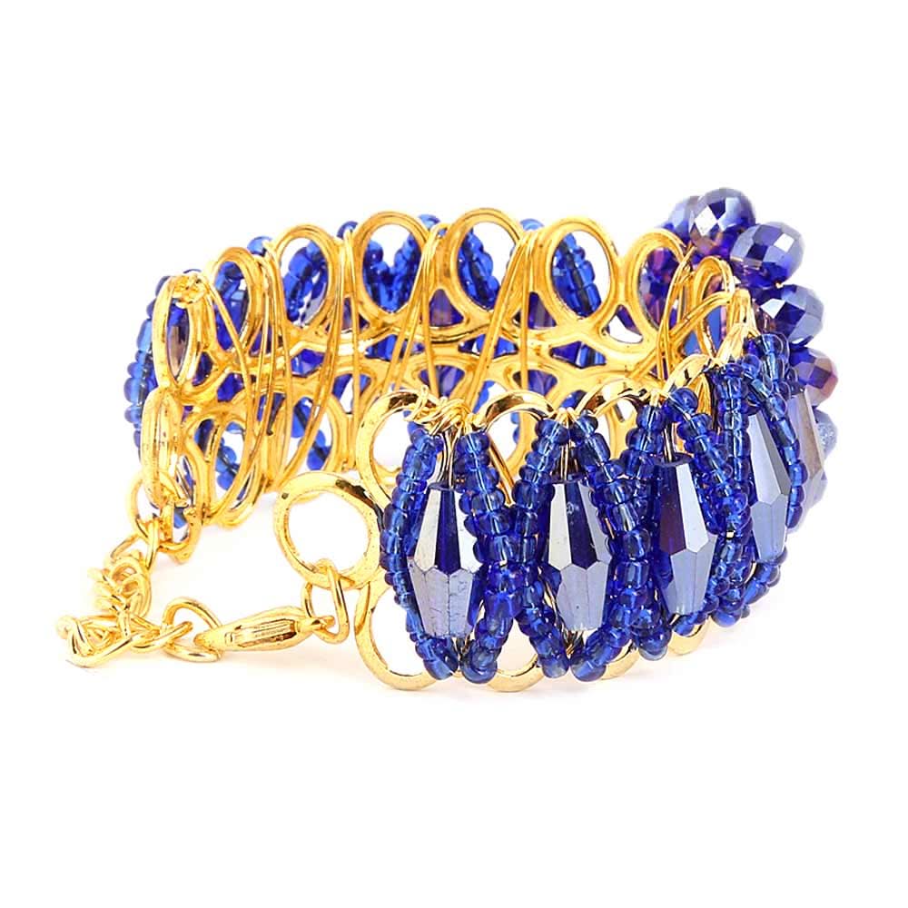 Girl's Fancy Bangle - Royal Blue - test-store-for-chase-value