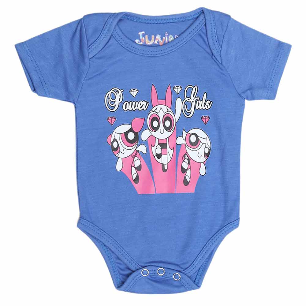 Newborn Girls Romper - Blue, Kids, NB Girls Rompers, Chase Value, Chase Value