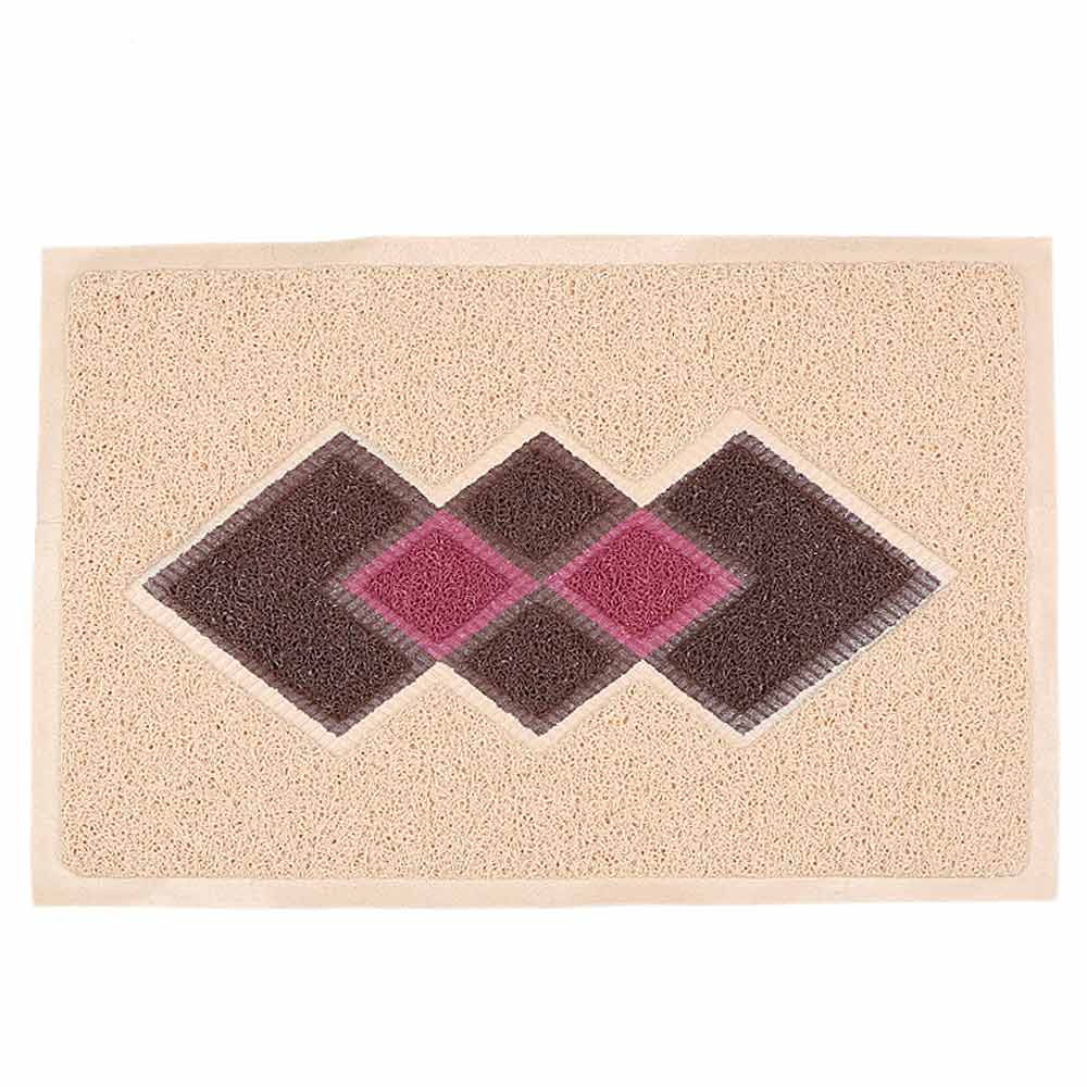 PVC Door Mat 15 x 22 - Fawn, Home & Lifestyle, Mats, Chase Value, Chase Value