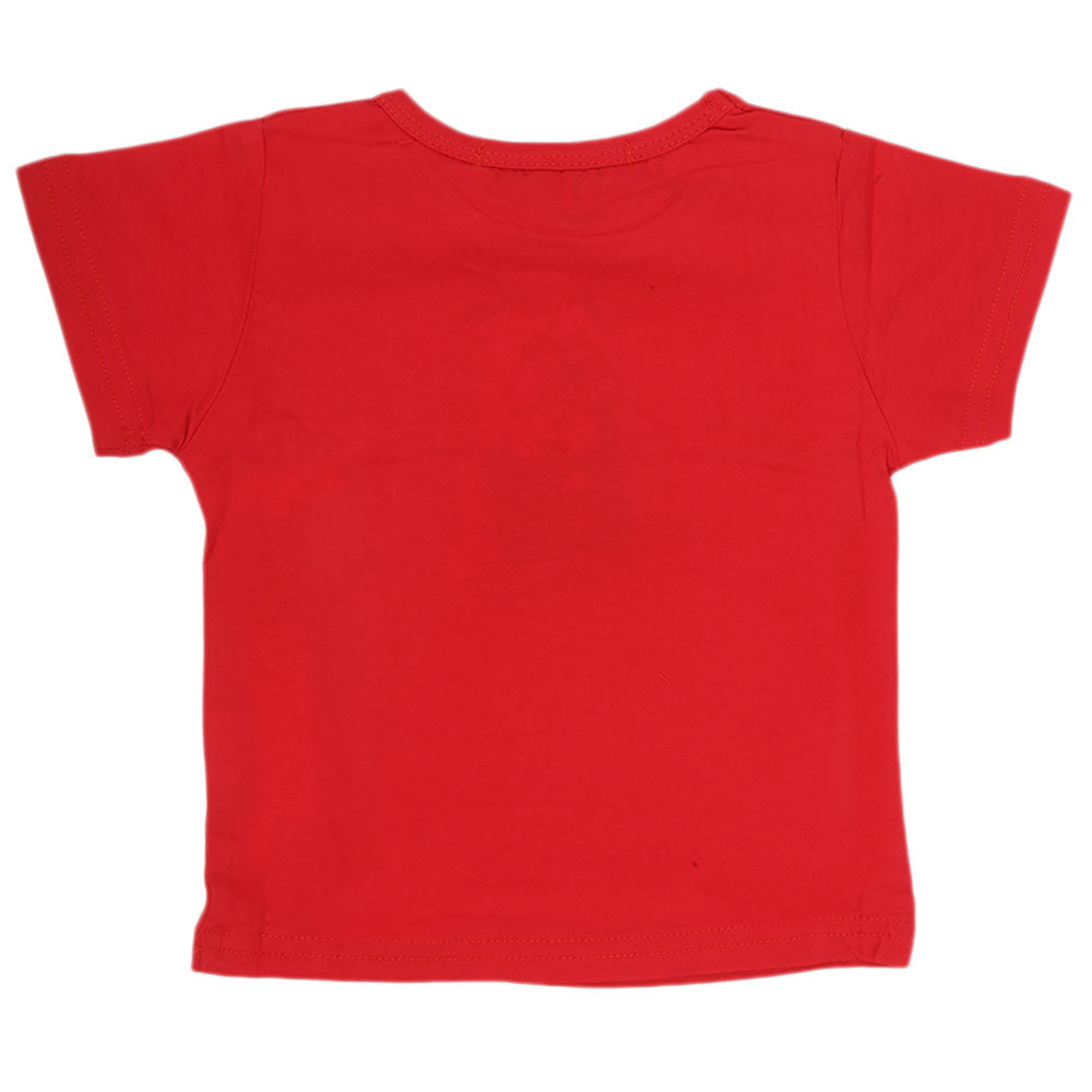 Newborn Boys T-Shirt - Red, Kids, NB Boys Shirts And T-Shirts, Chase Value, Chase Value