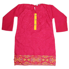 Girls Embroidered 2 Piece Suit - Pink, Kids, Girls Sets And Suits, Chase Value, Chase Value