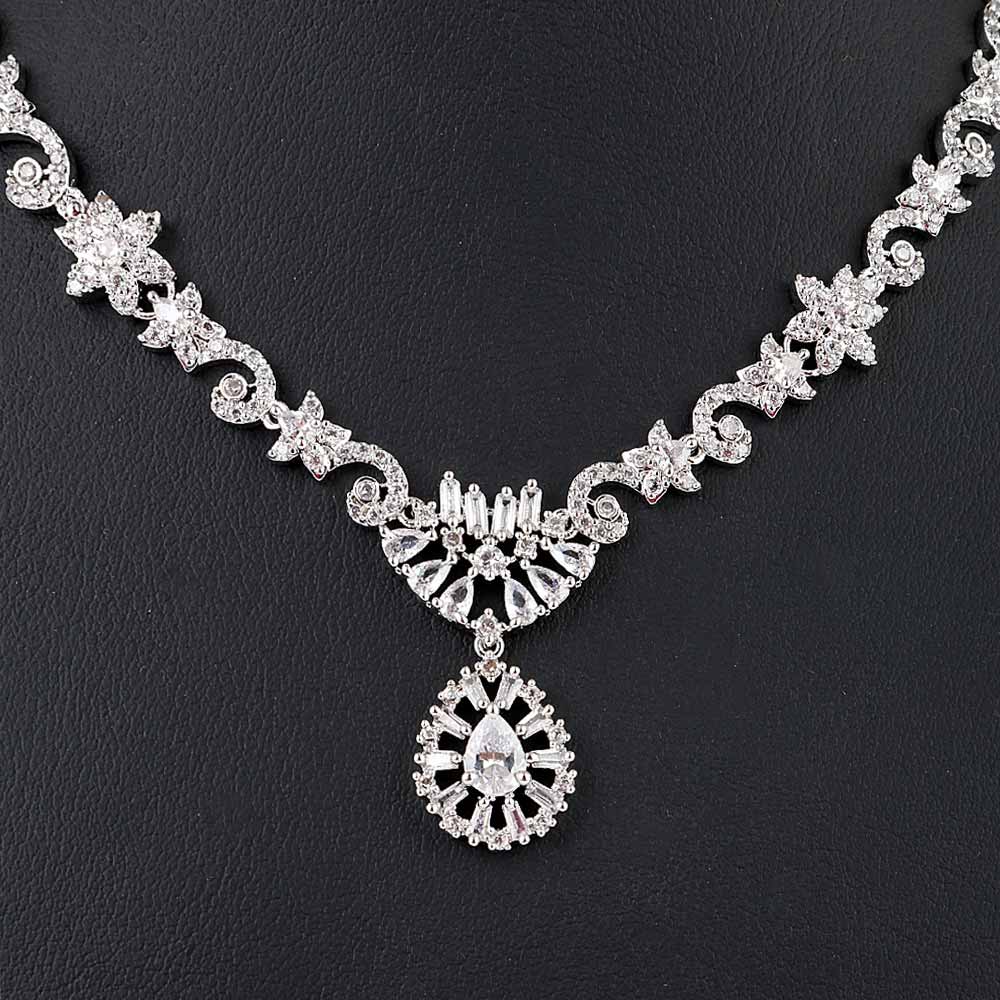 Women's Fancy Jewellery Set - Silver, Women, Jewellery Set, Chase Value, Chase Value