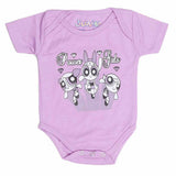 Newborn Girls Romper - Purple-White, Kids, NB Girls Rompers, Chase Value, Chase Value