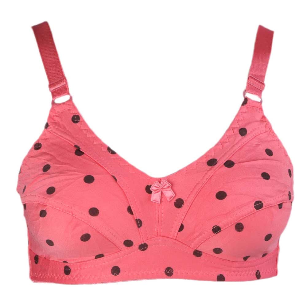 Women's Cotton Bra (086) - Pink, Women, Bras, Chase Value, Chase Value