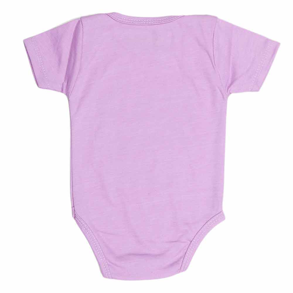 Newborn Girls Romper - Purple-White, Kids, NB Girls Rompers, Chase Value, Chase Value