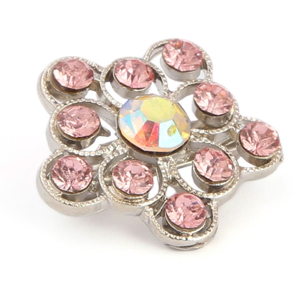 Women's Fancy Brooch - Pink, Women, Scarf Pins & Brooches, Chase Value, Chase Value