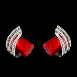 Women's Fancy Ear Tops - Red, Women, Earrings & Tops, Chase Value, Chase Value