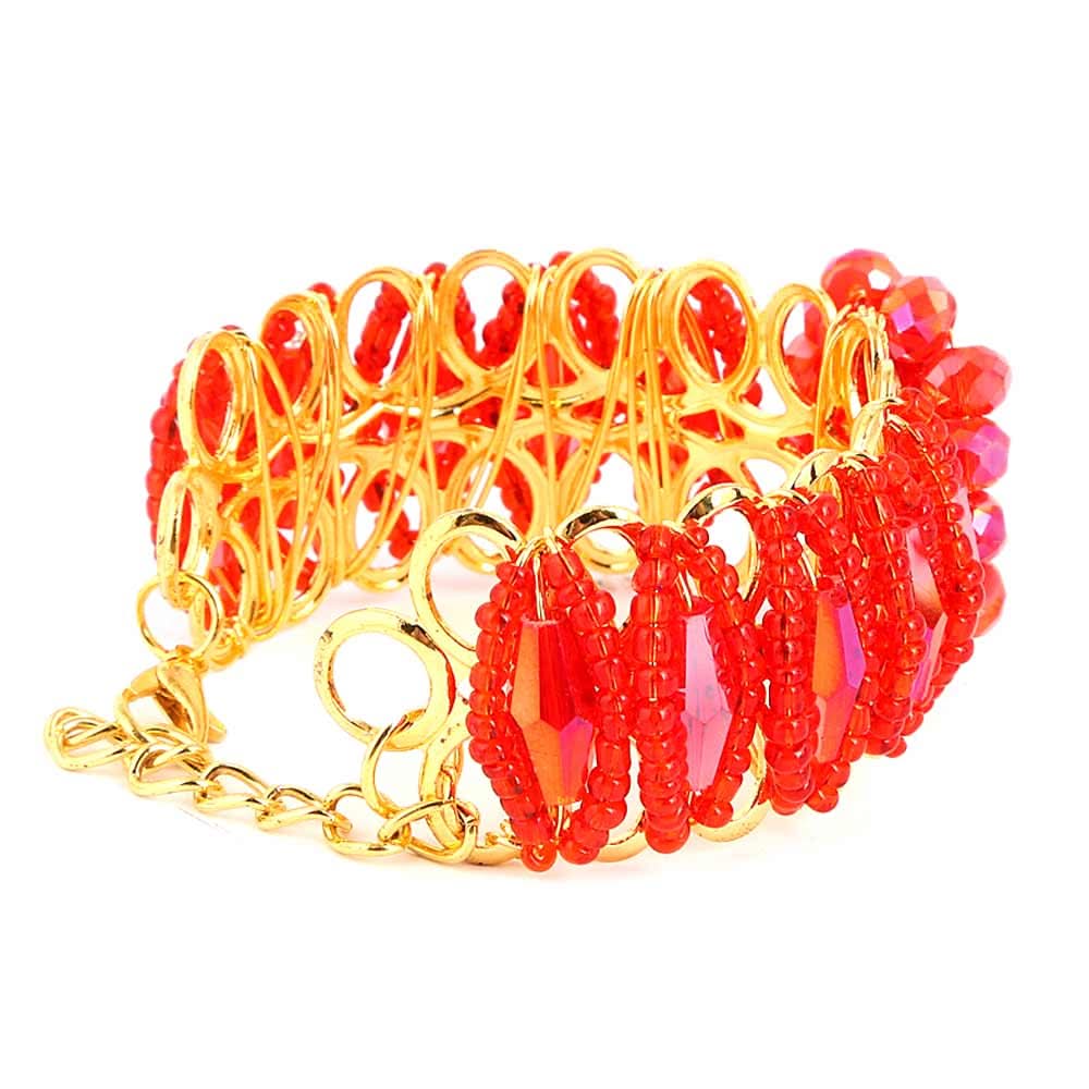 Girl's Fancy Bangle - Red - test-store-for-chase-value