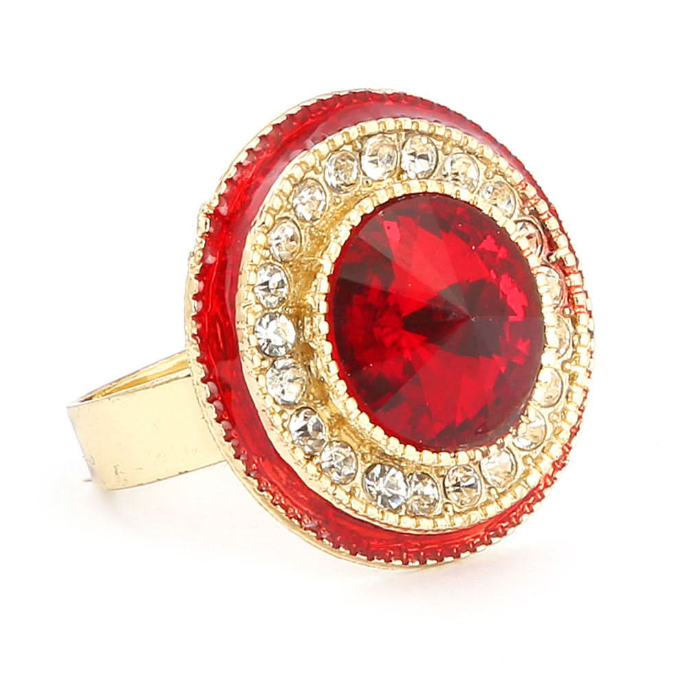Women's finger Ring - Red, Women, Finger Rings, Chase Value, Chase Value