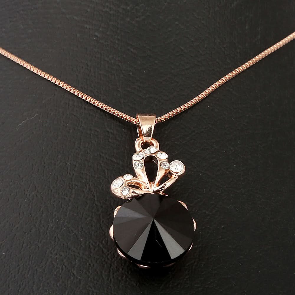 Women's Fancy Locket Set - Black, Women, Chains & Lockets, Chase Value, Chase Value