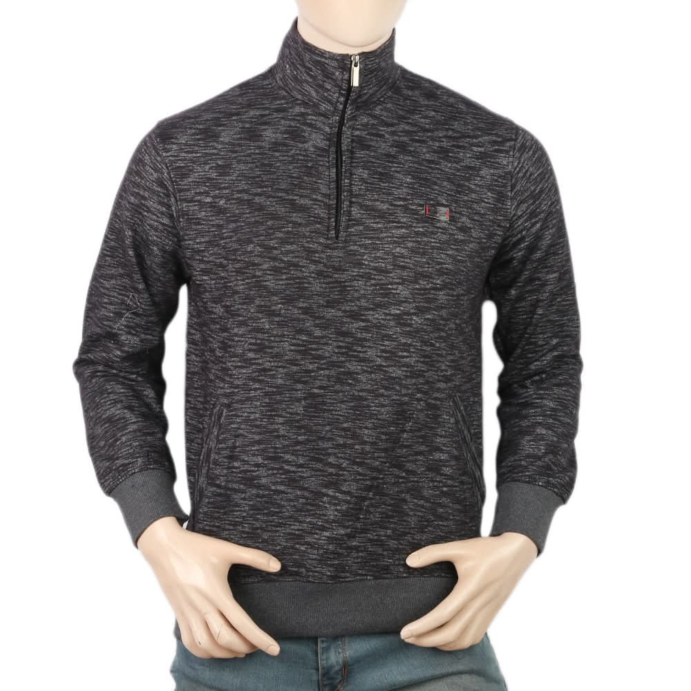 Men's Full Sleeves Fancy Jumper - Black, Men, Sweater and Sweat Shirts, Chase Value, Chase Value