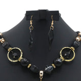 Women's Funky Mala - Black, Women Jewellery Set, Chase Value, Chase Value