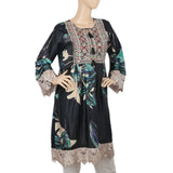 Women's Digital Printed Kurti - Black, Women, Ready Kurtis, Chase Value, Chase Value