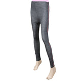 Women's Side Lace Denim Tight- Black, Women, Pants & Tights, Chase Value, Chase Value