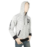 Men's Fleece Zip Jacket - Black & White, Men, Jackets and Hoodies, Chase Value, Chase Value