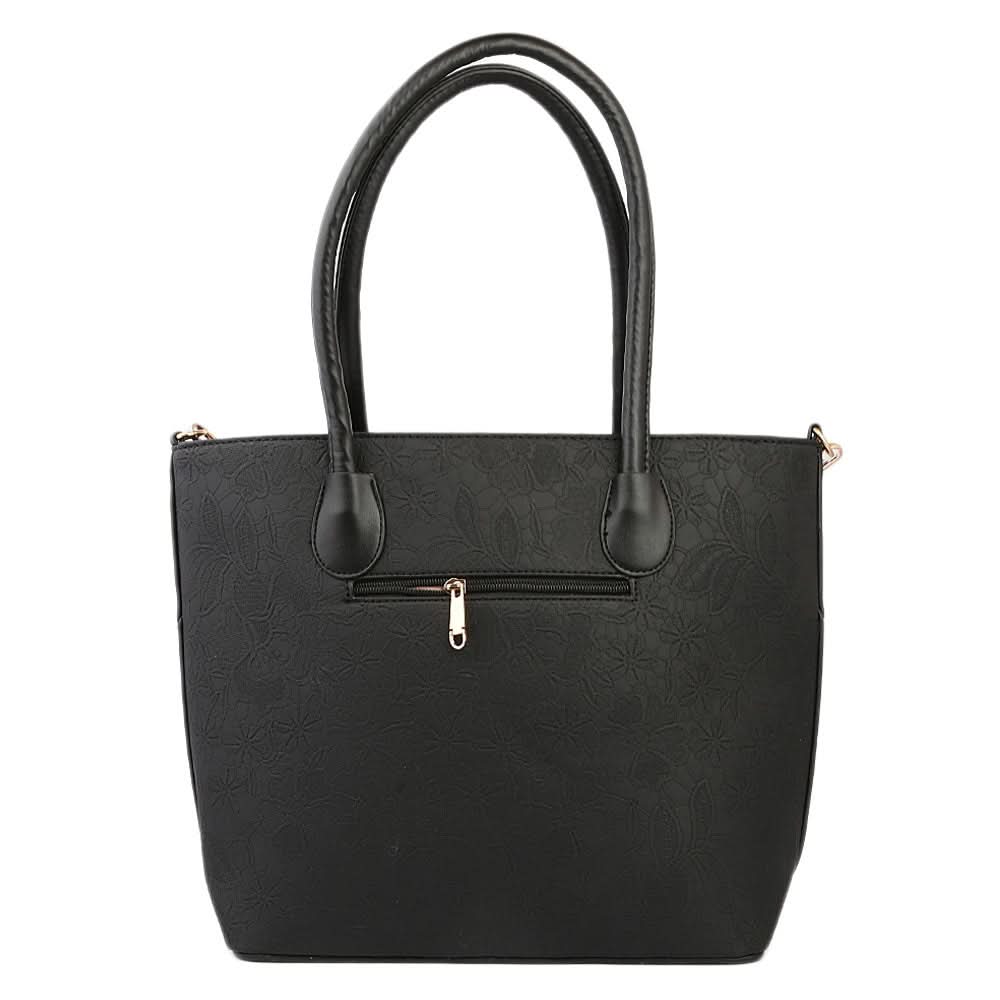 Women's Handbag 3Pcs - Black, Women, Bags, Chase Value, Chase Value
