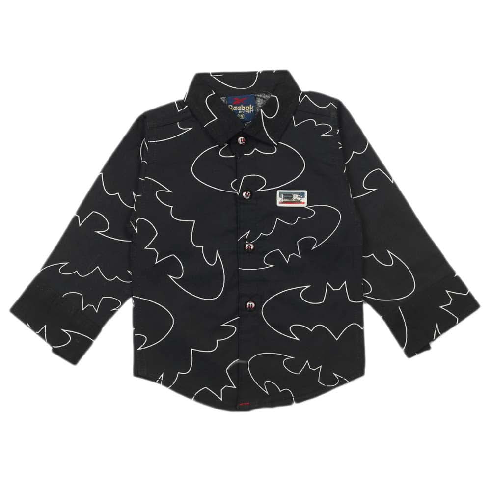 Boys Full Sleeves Casual Shirt - Black, Boys Shirts, Chase Value, Chase Value