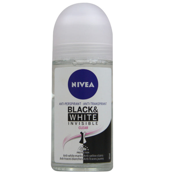 Nivea Roll On Black & White 50ml, Beauty & Personal Care, Body Roll On & Sticks, Nivea, Chase Value