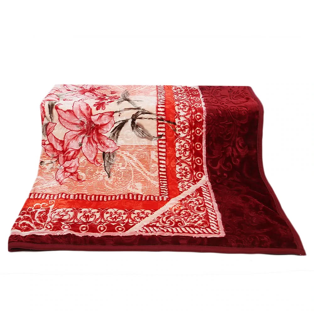 Harmony Blanket 2 PLY Single Bed - Multi, Home & Lifestyle, Blanket, Chase Value, Chase Value