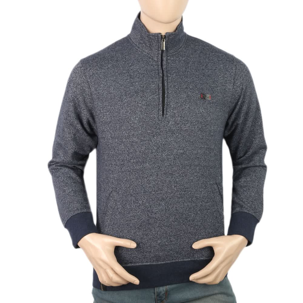 Men's Full Sleeves Fancy Jumper - Blue, Men, Sweater and Sweat Shirts, Chase Value, Chase Value