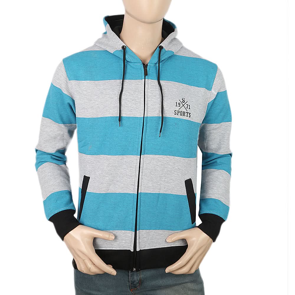 Men's Fleece Zip Jacket - Blue, Men, Jackets and Hoodies, Chase Value, Chase Value