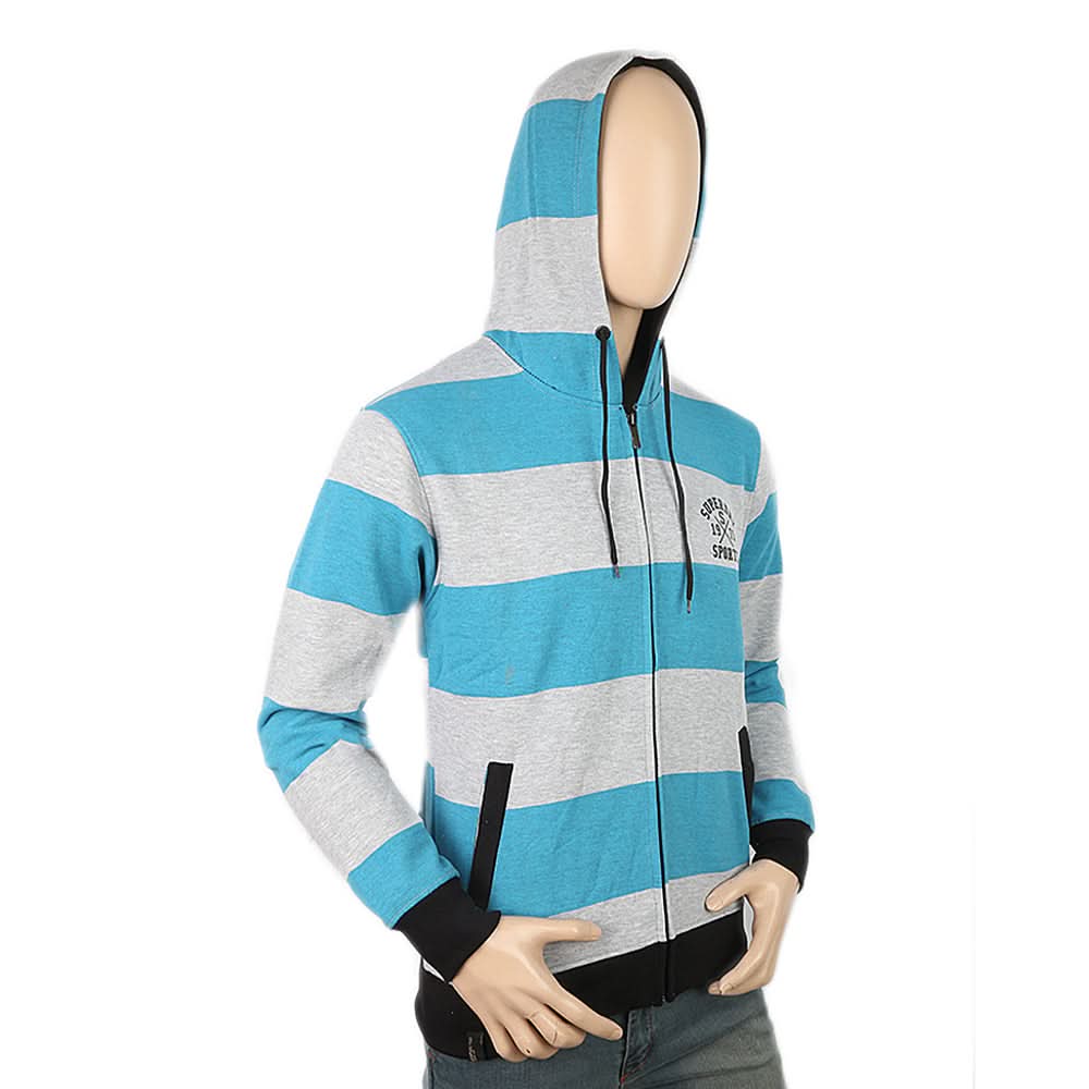 Men's Fleece Zip Jacket - Blue, Men, Jackets and Hoodies, Chase Value, Chase Value