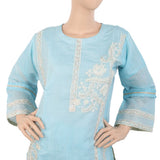 Women's Embroidered Fancy 3Pcs Suit - Blue, Women, Shalwar Suits, Chase Value, Chase Value