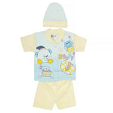 Newborn Boys Suits 3Pcs - Blue, Kids, NB Boys Sets And Suits, Chase Value, Chase Value