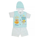 Newborn Boys Suits 3Pcs - Blue, Kids, NB Boys Sets And Suits, Chase Value, Chase Value