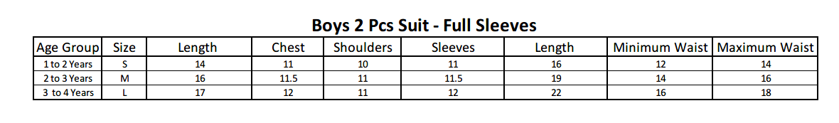 Boys Full Sleeves Suit - Grey, Kids, Boys Sets And Suits, Chase Value, Chase Value