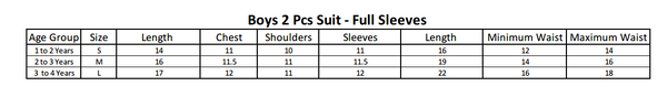 Boys Full Sleeves Suit - Steel Blue, Kids, Boys Sets And Suits, Chase Value, Chase Value