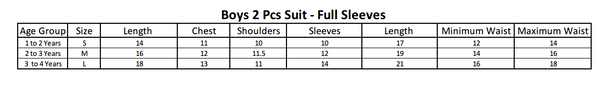 Boys Full Sleeves Suit - Orange, Kids, Boys Sets And Suits, Chase Value, Chase Value