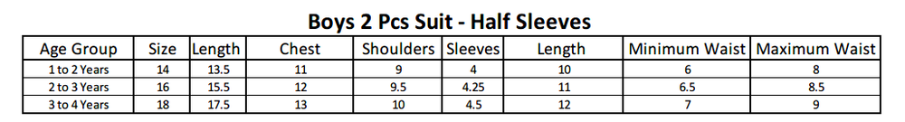 Boys Half Sleeves 2 Piece Suit - Khaki, Kids, Boys Sets And Suits, Chase Value, Chase Value
