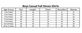 Boys Casual Shirt Full Sleeves - Blue, Kids, Boys Shirts, Chase Value, Chase Value