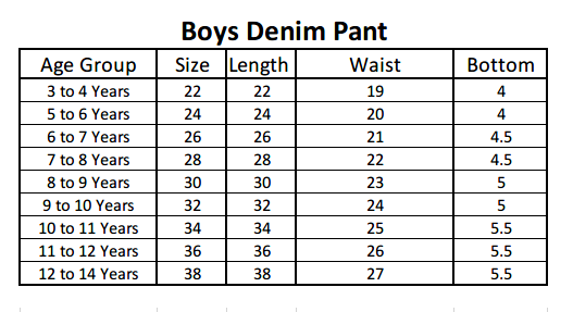 Boys Denim Pant - Grey, Kids, Boys Pants, Chase Value, Chase Value