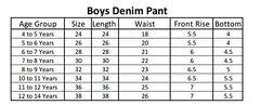 Boys Denim Pant - Dark Grey, Kids, Boys Pants, Chase Value, Chase Value