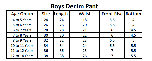 Boys Denim Pant - Dark Blue, Kids, Boys Pants, Chase Value, Chase Value