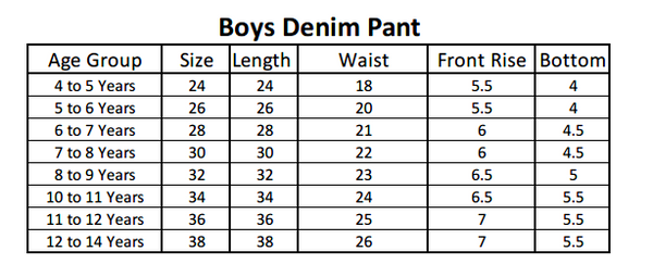 Boys Denim Pant - Sky Blue, Kids, Boys Pants, Chase Value, Chase Value