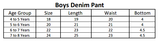 Boys Denim Pant - Light Blue, Kids, Boys Pants, Chase Value, Chase Value