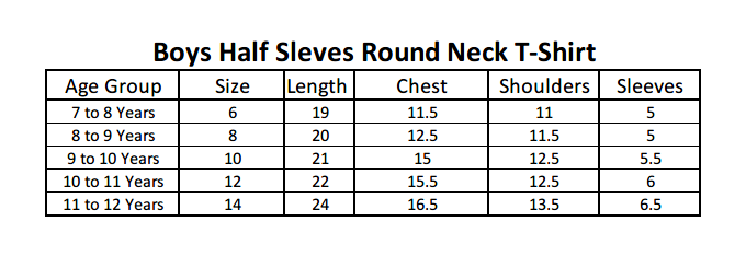 Boys Half Sleeves Round Neck T-Shirt - Cyan, Kids, Boys T-Shirts, Chase Value, Chase Value