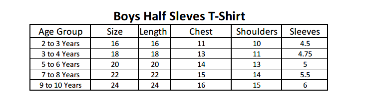 Boys Half Sleeves T-Shirt - Blue, Kids, Boys T-Shirts, Chase Value, Chase Value