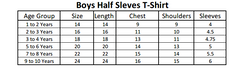 Boys Half Sleeves T-Shirt - Light Grey, Kids, Boys T-Shirts, Chase Value, Chase Value
