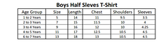 Boys Half Sleeves T-Shirt - Red, Kids, Boys T-Shirts, Chase Value, Chase Value