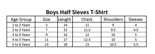 Boys Half Sleeves T-Shirt - Steel Blue, Kids, Boys T-Shirts, Chase Value, Chase Value