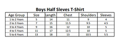 Boys Half Sleeves T-Shirt - Steel Blue, Kids, Boys T-Shirts, Chase Value, Chase Value