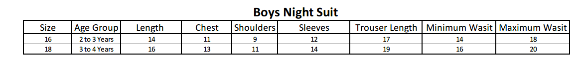 Boys Sleeping Suit - Blue, Kids, Boys Sets And Suits, Chase Value, Chase Value