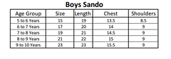 Boys Sando T-Shirt - Blue, Kids, Boys T-Shirts, Chase Value, Chase Value