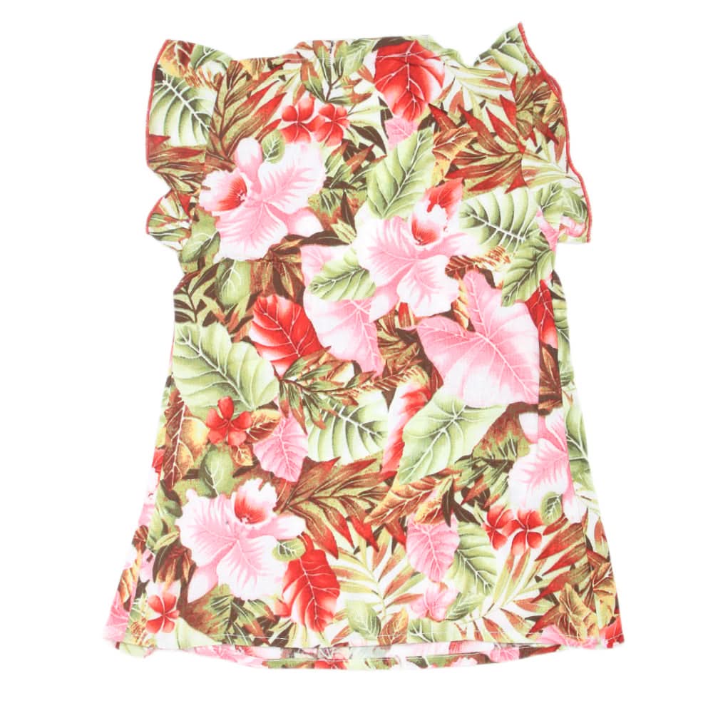 Girls Woven Half Sleeves Top - Multi, Kids, Tops, Chase Value, Chase Value
